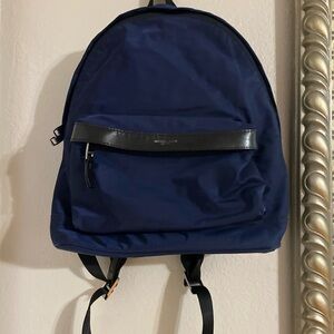 Michael Kors Navy and Black Backpack